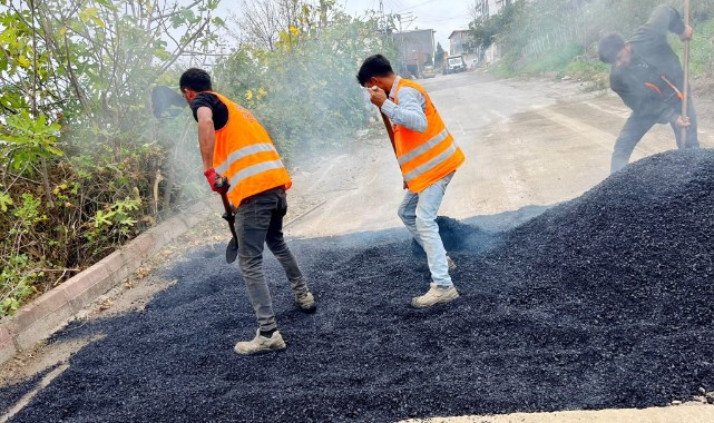 Canik Belediyesi’nden Asfalt Seferberliği