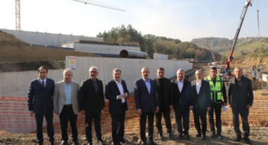 Dr. Mehmet Muş, Samsun'daki İçme Suyu Arıtma Tesisi İnşaatını İnceledi