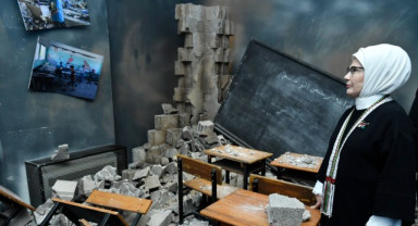 Emine Erdoğan’dan “Kalanlar” Filistin Sergisi Paylaşımı