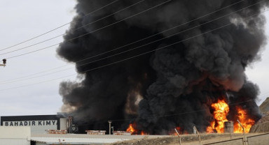 Kırıkkale OSB’de Kimyasal Fabrikada Büyük Yangın Paniğe Neden Oldu