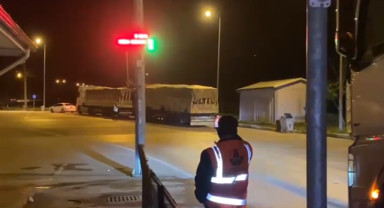 Plakalarını Kapatarak Kantara Girmeyen 6 TIR'a Samsun'da 461 Bin TL'yi Aşan Ceza
