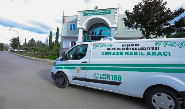 Samsun Büyükşehir Belediyesi, Cenaze Hizmetleriyle Vatandaşların Zor Günlerinde Yanında