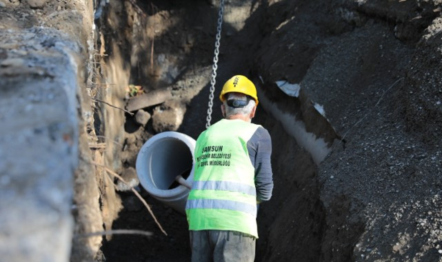 Samsun Büyükşehir’den Çarşamba’ya İçme Suyu ve Kanalizasyon Hamlesi