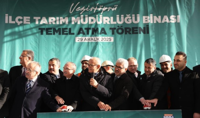 Samsun Büyükşehir'den Vezirköprü'ye Tarımsal Altyapı Hamlesi