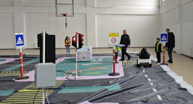 Samsun Çarşamba’da Öğrencilere Uygulamalı Trafik Eğitimi