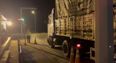 Samsun'da Kantara Girmeyen 16 TIR'a 849 Bin TL Ceza