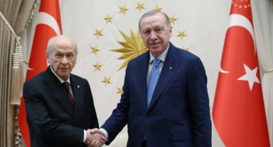 Cumhurbaşkanı Erdoğan, MHP Genel Başkanı Bahçeli’yi Beştepe’de Kabul Etti