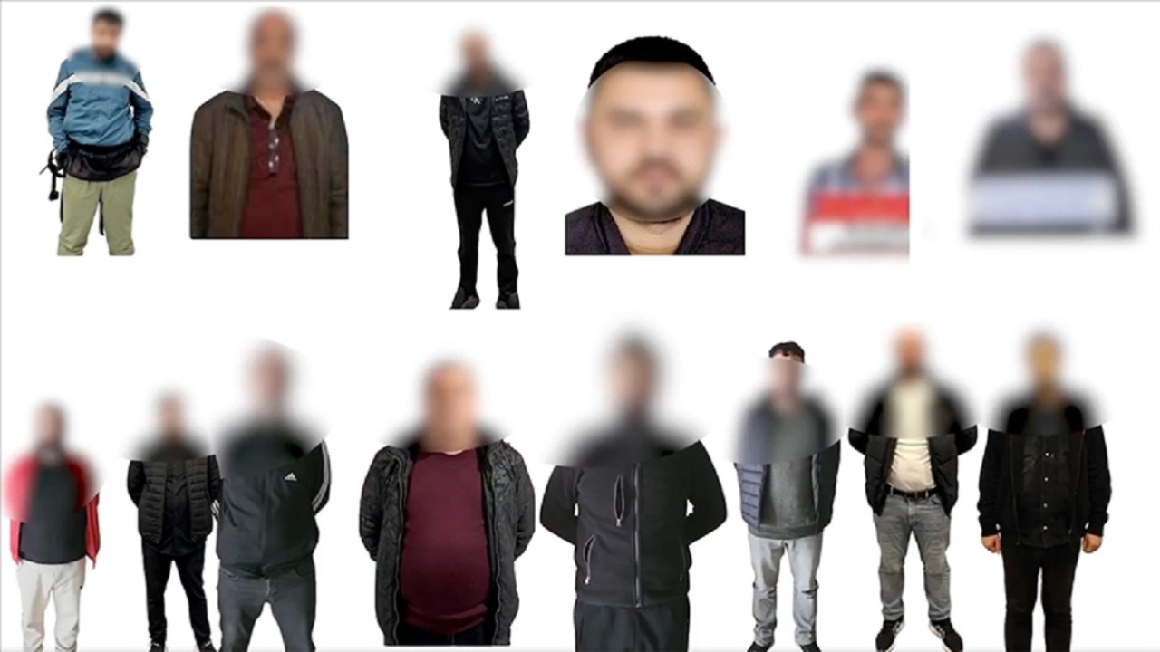 Kırmızı Bültenle Aranan 13 Şüpheli ile Ulusal Düzeyde Aranan 1 Kişi Yakalandı