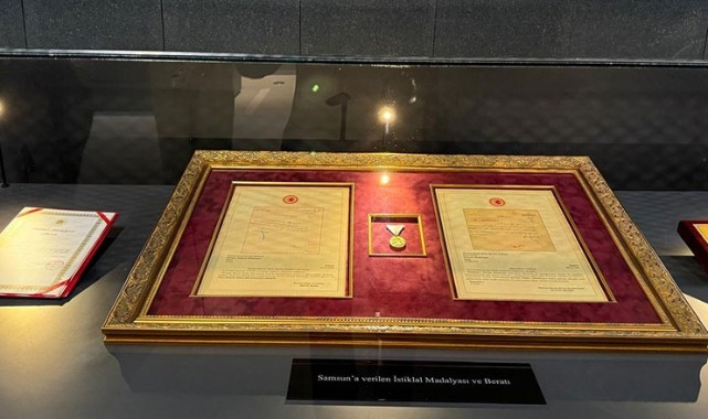 Samsun 101 Yıl Sonra İstiklal Madalyası’na Kavuştu