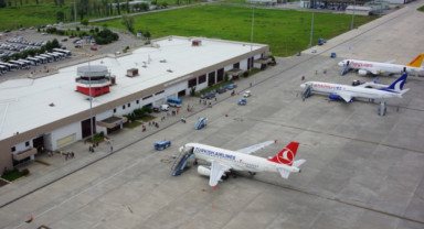 Samsun Çarşamba Havalimanı’nda 2025’te Rekor Yolcu Sayısı 