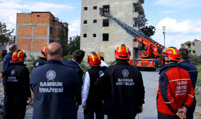 Samsun İtfaiyesi 2025’te 5 Bin 119 Hayat Kurtardı