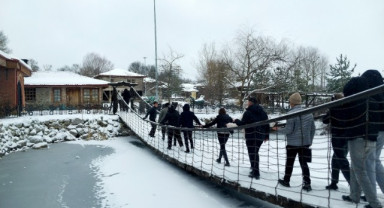 Samsun'da Petek Genç’le Gençler Akdağ’ı Keşfe Doydu