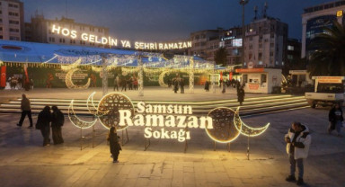 Samsun’da Ramazan Sokağı Coşkusu Başladı