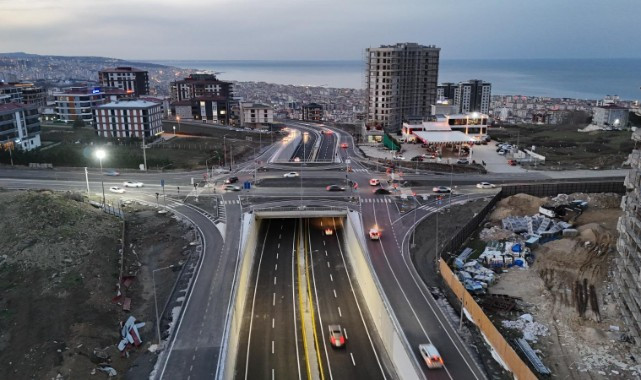 Samsun’da Recep Tayyip Erdoğan Bulvarı Yenilendi, Trafik Rahatladı