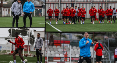 Samsunspor, KF Shkëndija Maçı Hazırlıklarına Başladı