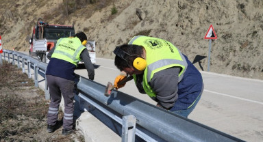 Samsun’da Ana Grup Yolunda Otokorkuluk Çalışmaları Sürüyor