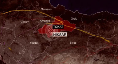 Tokat’ta 5,5 Büyüklüğünde Deprem