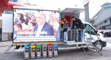 Canik'te 5 Ton Atık Geri Dönüşüme Kazandırıldı