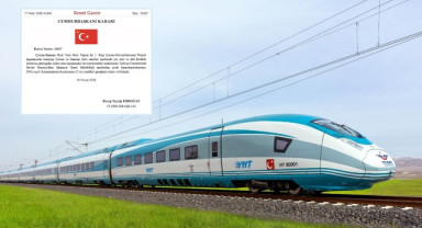 Çorum–Samsun Hızlı Tren Hattı’nın 1. Etabı Resmî Gazete’de Yayımlandı
