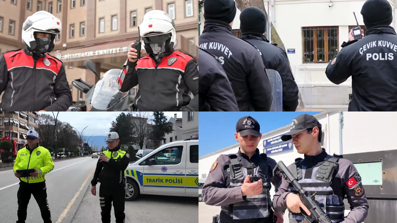 İçişleri Bakanı Mustafa Çiftçi, 10 Nisan Polis Haftası'nı Telsiz Anonsuyla Kutladı