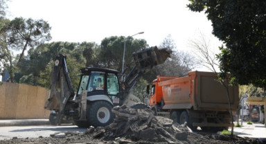 Samsun’da İstiklal Caddesi’nde Asfalt ve Kaldırım Çalışmaları Başladı