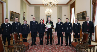 TBMM Başkanı Kurtulmuş, Polis Teşkilatının 181. Yıl Dönümünde Emniyet Mensuplarını Kabul Etti