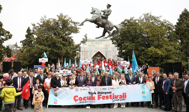 Türk Dünyası Çocuk Festivali Samsun'da Dolu Dolu Geçecek