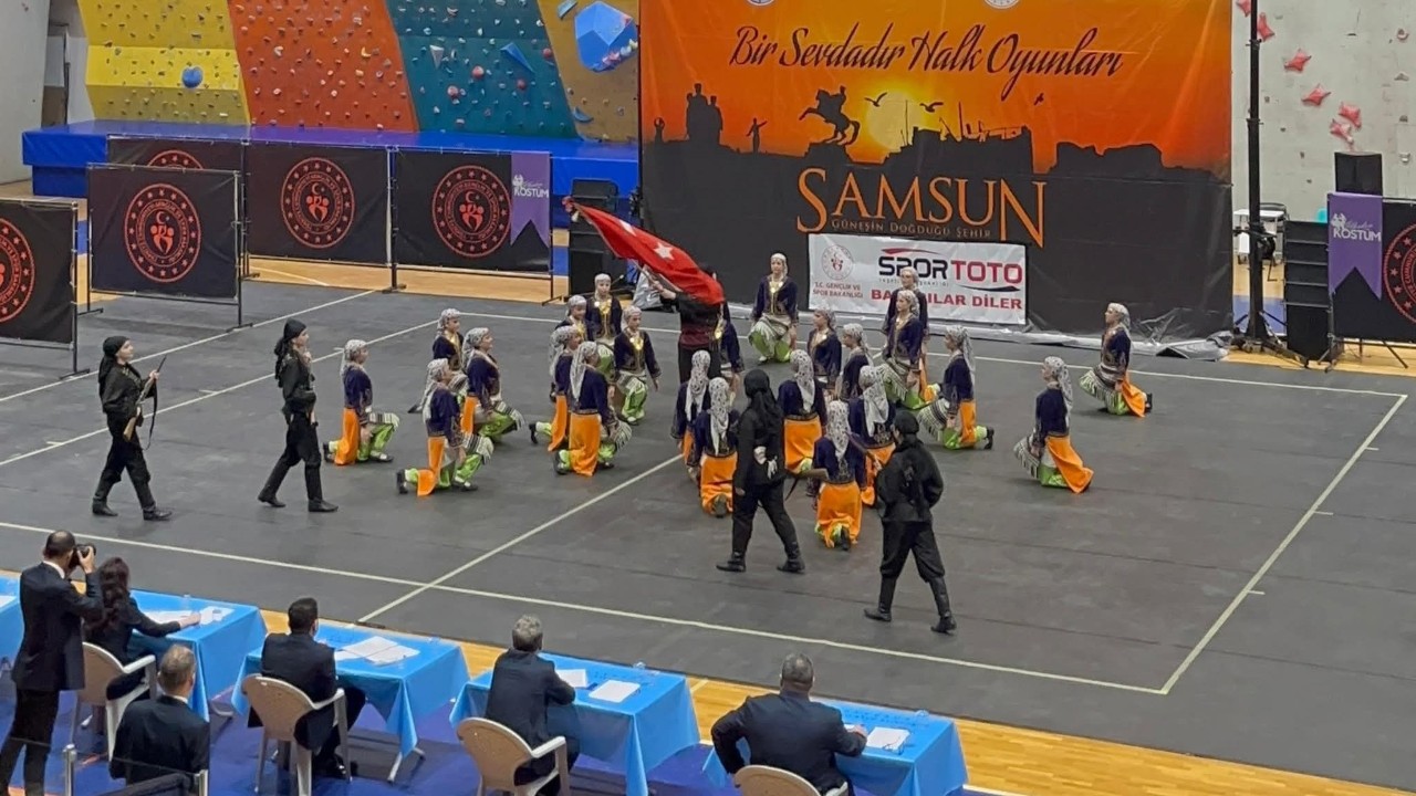 İlkadımlı Gençler Halk Oyunlarında Samsun’u Temsil Edecek