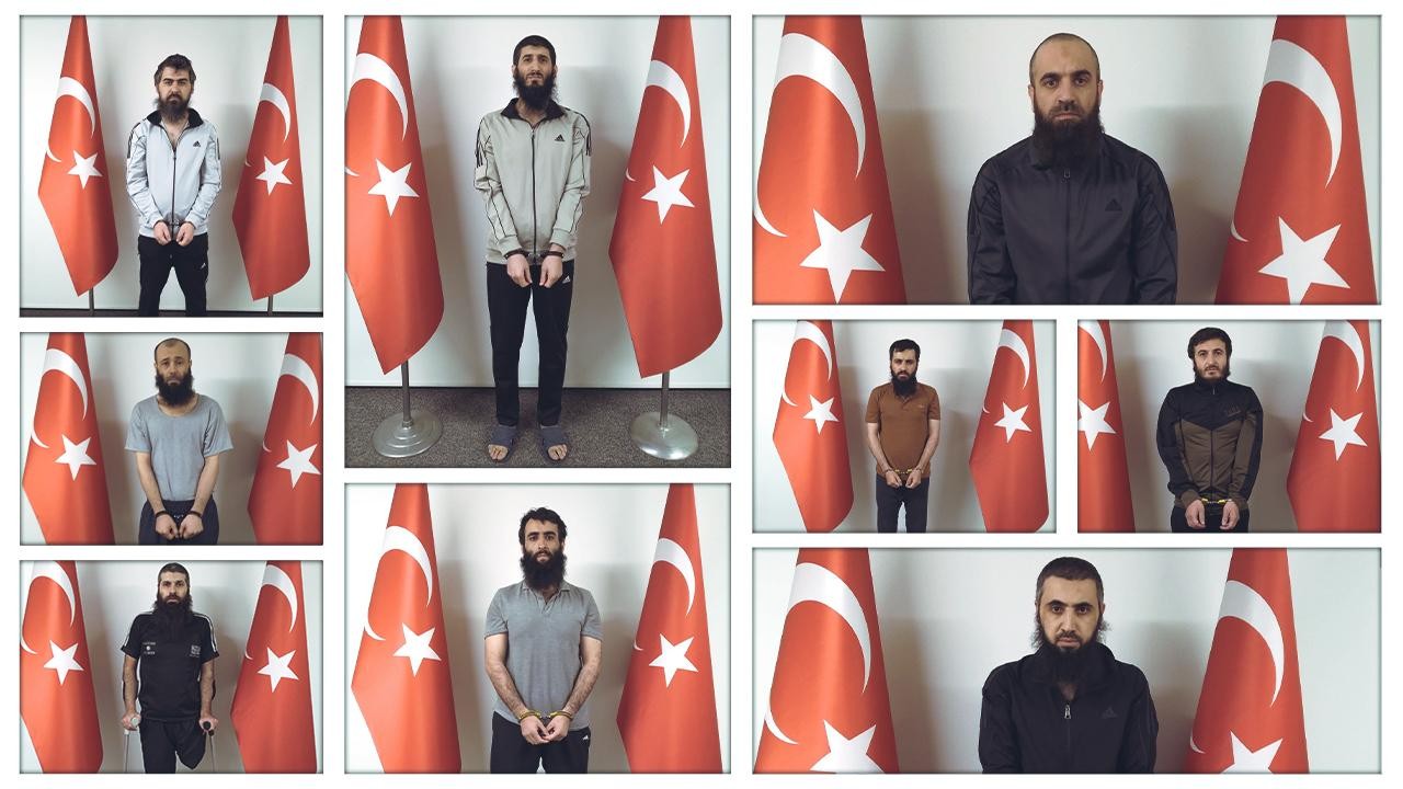 MİT’ten Sınır Ötesinde DEAŞ Operasyonu: Kırmızı Bültenle Aranan 10 Terörist Türkiye’ye Getirildi