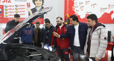 Samsun Büyükşehir'den Gençlere Oto Ekspertiz Kursu