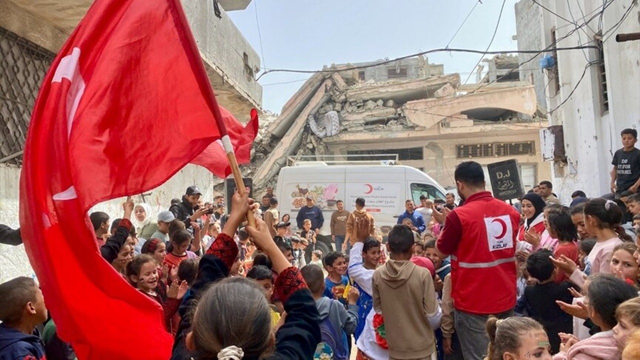Türk Kızılay’dan Gazzeli Çocuklara Bayramlık Desteği