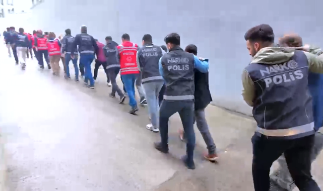 69 İlde Düzenlenen Uyuşturucu Satıcılarına Yönelik Operasyonlarda 381 Şüpheli Tutuklandı