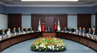 AK Parti MYK, Cumhurbaşkanı Erdoğan Başkanlığında Toplandı