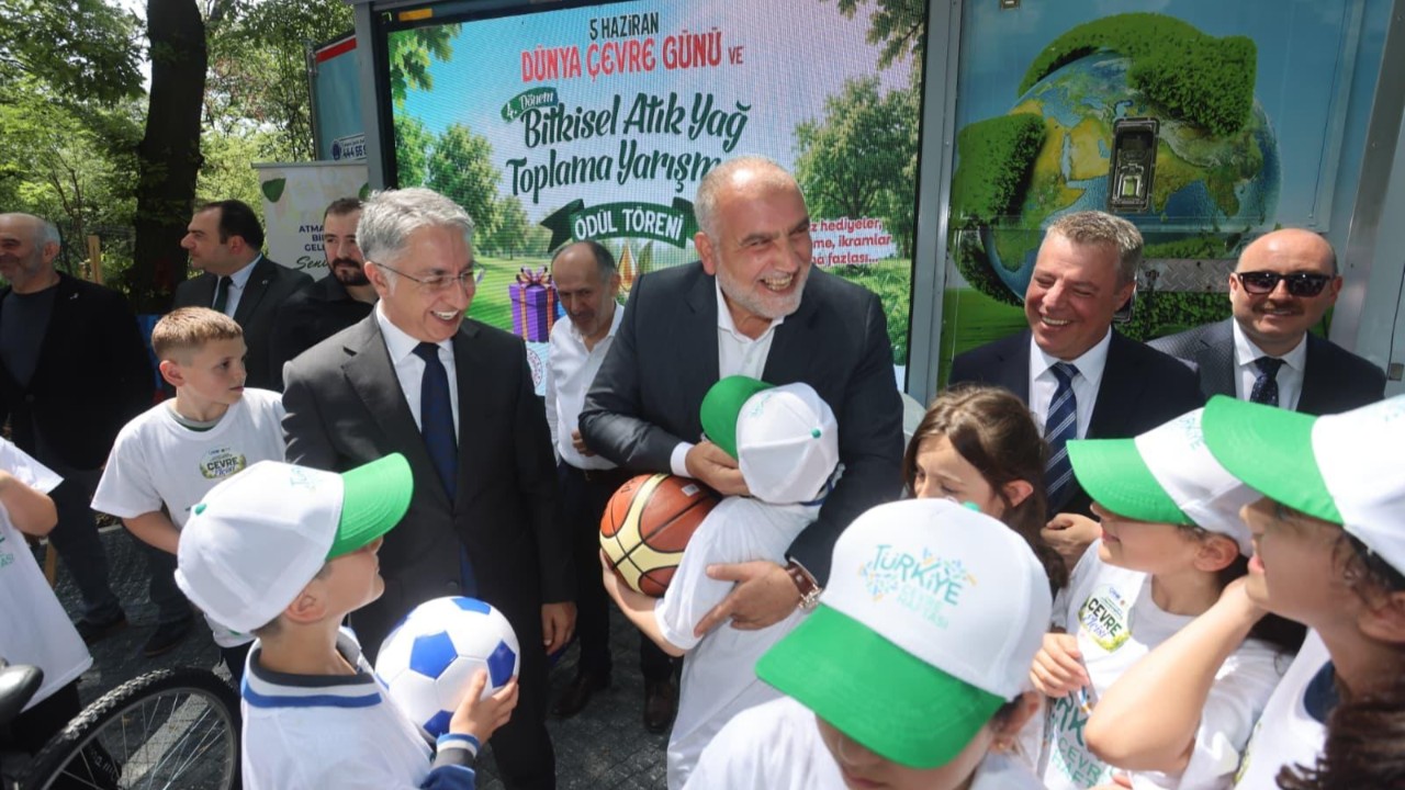 Canik'te 2 Ton Atık Yağ Toplandı