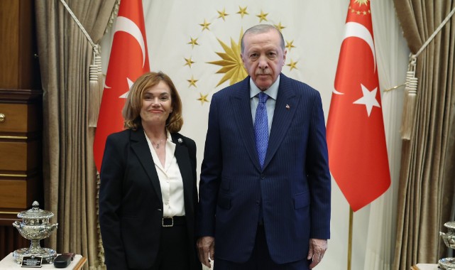 Cumhurbaşkanı Erdoğan, İspanya Anayasa Mahkemesi Başkanvekili Huertas'ı Kabul Etti