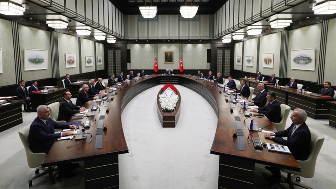 Cumhurbaşkanlığı Kabinesi Erdoğan Başkanlığında Toplandı