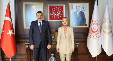 İçişleri Bakanı Mustafa Çiftçi'den Bakan Göktaş'a Ziyaret