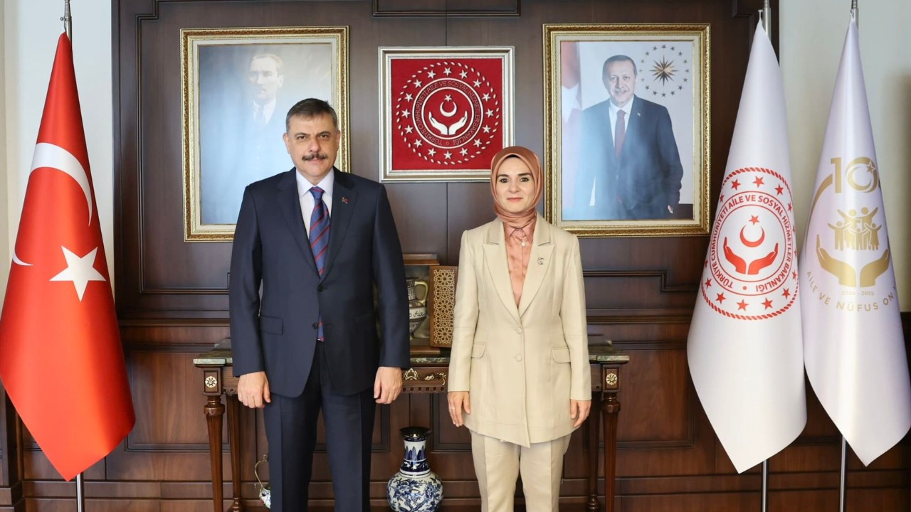 İçişleri Bakanı Mustafa Çiftçi'den Bakan Göktaş'a Ziyaret