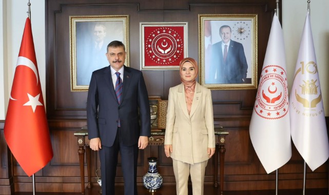 İçişleri Bakanı Mustafa Çiftçi'den Bakan Göktaş'a Ziyaret