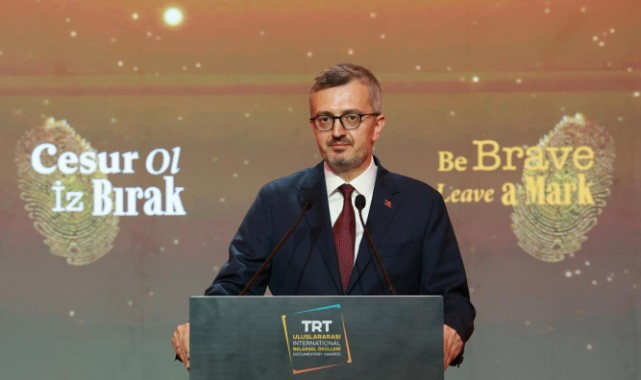 İletişim Başkanı Duran, “17. TRT Uluslararası Belgesel Ödülleri” Töreninde Konuştu