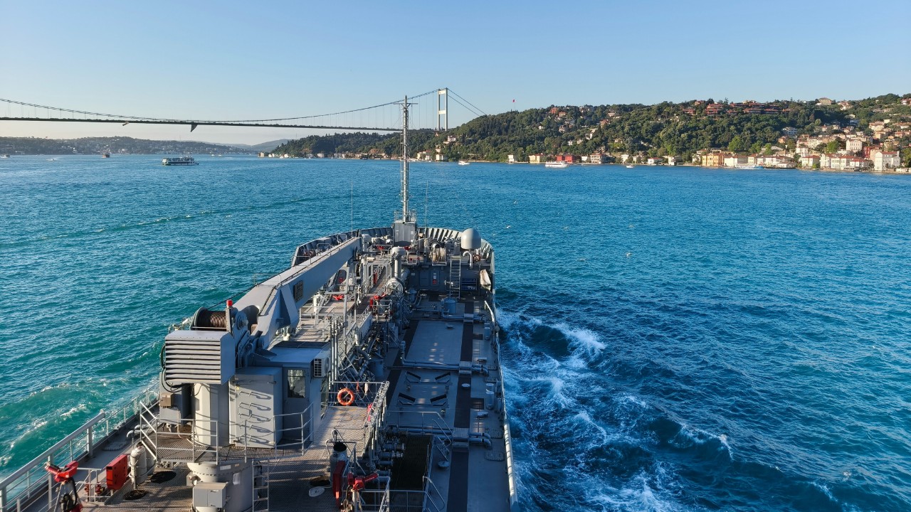Karadeniz’de Mayın Temizliği Görev Grubu Türkiye Komutasında Aktif Hale Geldi