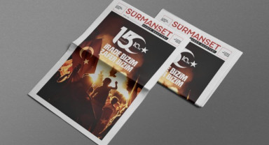 Sürmanşet Haber Gazetesi'nden 15 Temmuz'a Özel Sayı