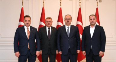 TİMBİR Heyetinden Ankara Valisi Yakup Canbolat’a Hayırlı Olsun Ziyareti