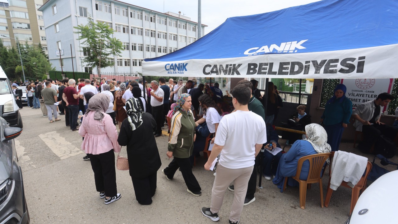 YKS Maratonuna Canik İmzası