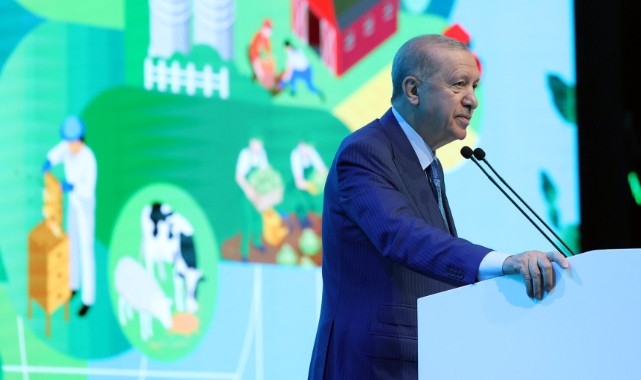 Cumhurbaşkanı Erdoğan: 42 İlde 61 Organize Tarım Bölgesi Kurulacak