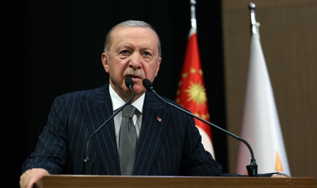 Cumhurbaşkanı Erdoğan: Kıbrıs Türk Halkını Haklı Mücadelesinde Asla Yalnız Bırakmayacağız