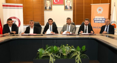 Samsun Atakum'daki Dev Projede İmzalar Atıldı