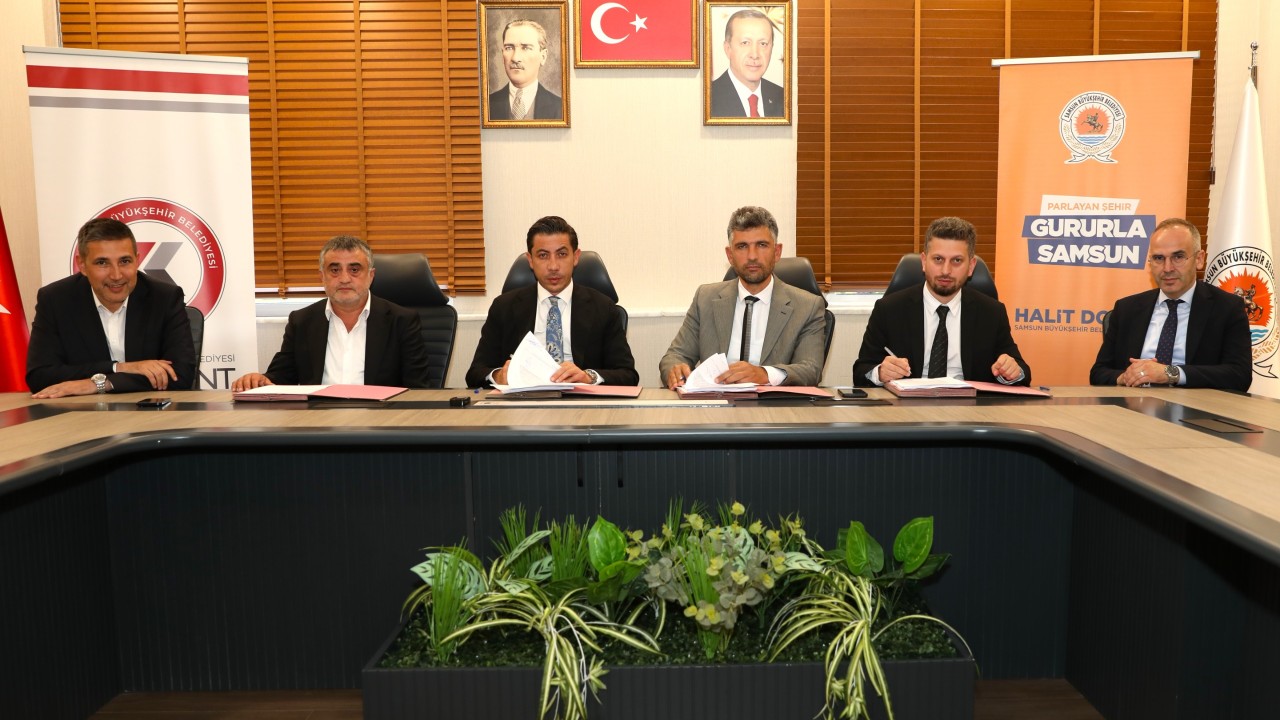 Samsun Atakum'daki Dev Projede İmzalar Atıldı