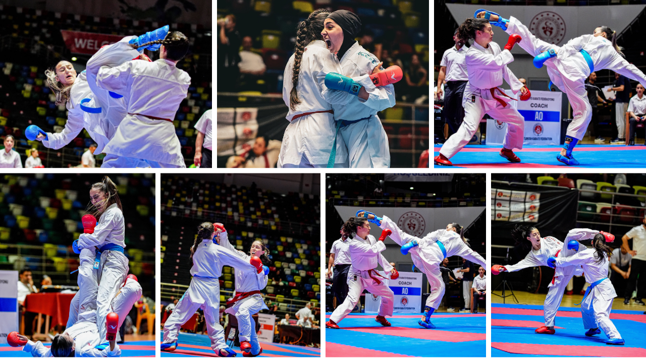 Samsun’da Türkiye Ümit, Genç ve U21 Karate Şampiyonası Tamamlandı