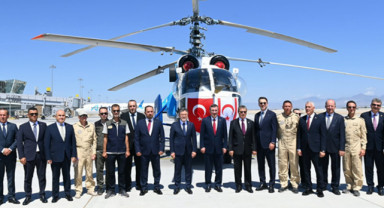Türkiye'den KKTC'ye Yangınlarla Mücadele Desteği: Ka-32 Helikopteri Göreve Başladı